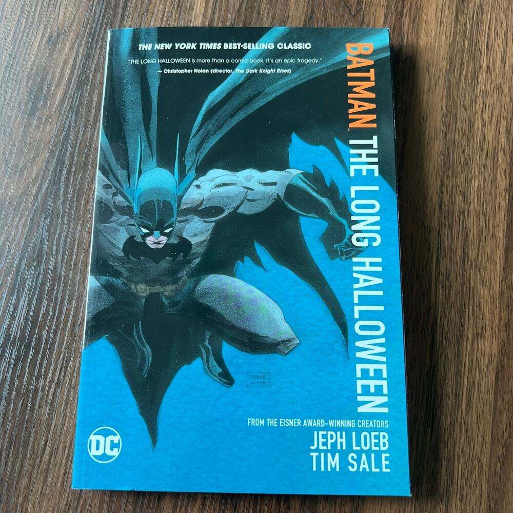 Batman The Long Halloween TPB Jeph Loeb Tim Sale DC Comics Graphic Novel